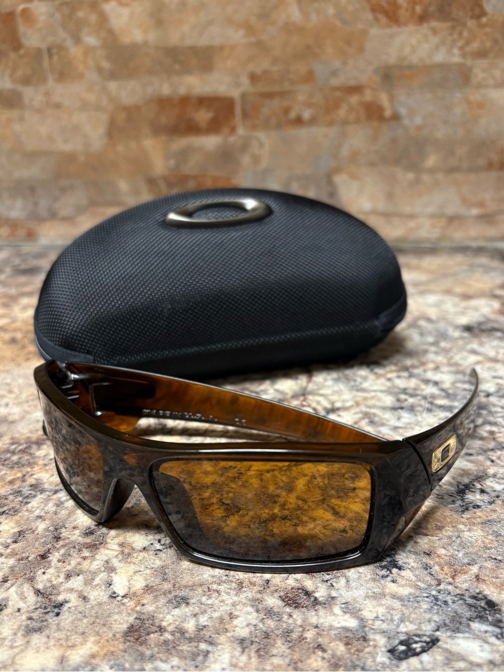 Oakley Gascan Polarized Sunglasses Brown Tortoise